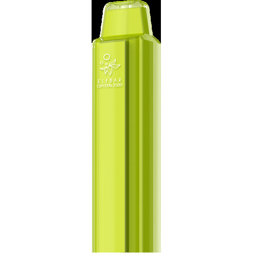 Электронная сигарета Эльф Бар 2500 затяжек Яблоко (Elf Bar Crystal 2500 Apple Juice)