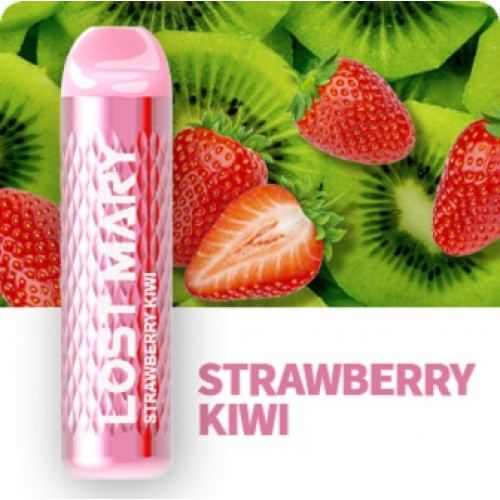 Электронная сигарета LOST MARY 3000 Strawberry Kiwi (Лост Мэри 3000 Клубника Киви)
